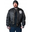 Dragstrip Kustom FTW Flight Jacket (Black)